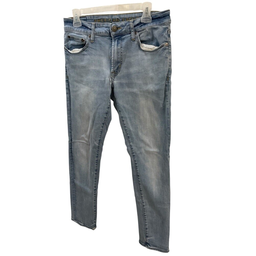 AMERICAN EAGLE JEANS 30X30 NEXT LEVEL FLEX SLIM LGT BLUE